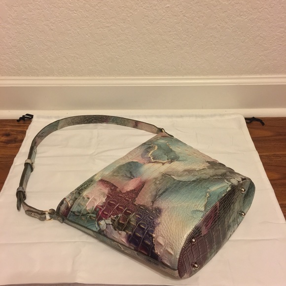 NWT BRAHMIN Melbourne Collection Quinn Bucket Bag - Picture 5 of 8